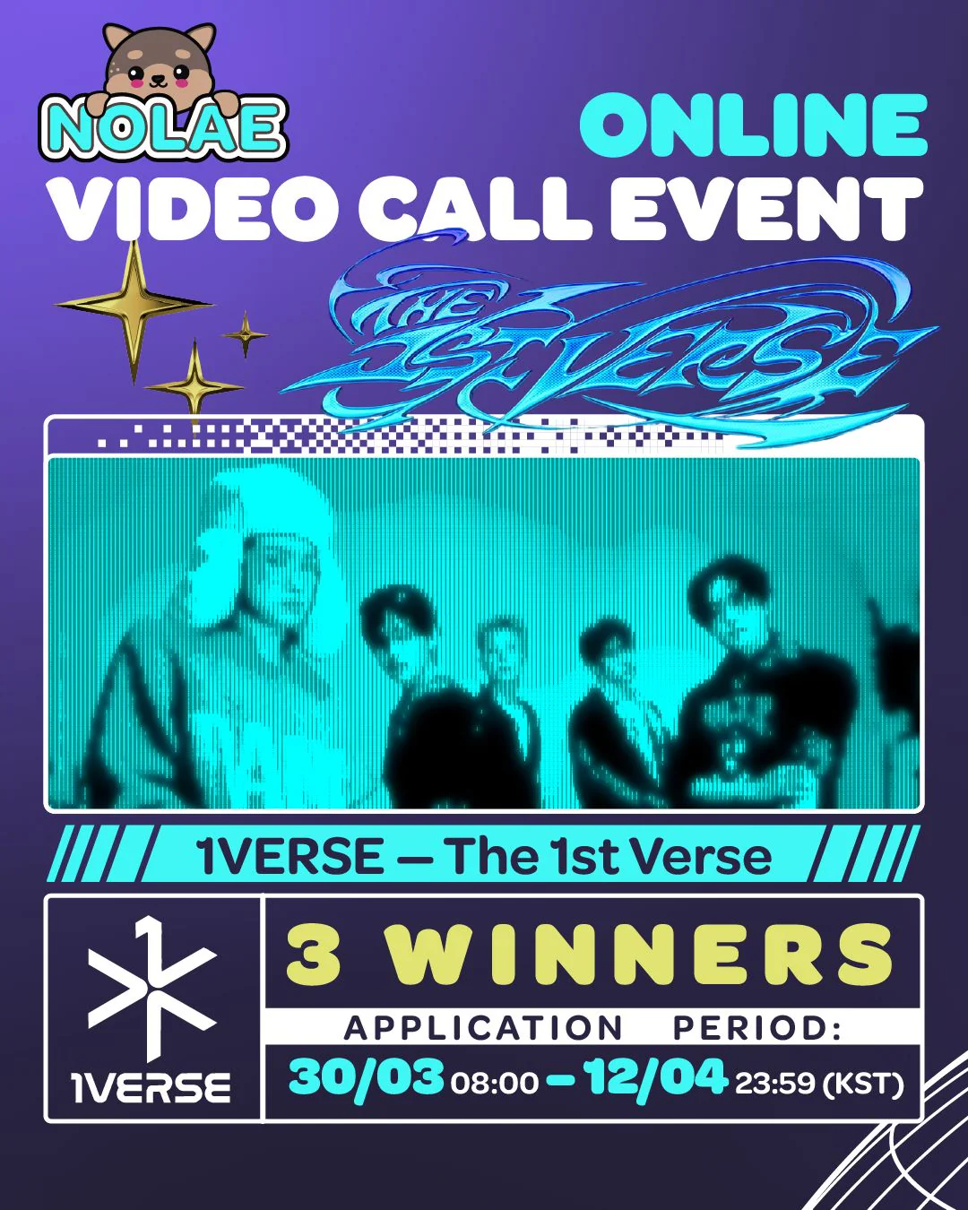 1VERSE - THE 1ST VERSE (OFFICIAL NOLAE FANCALL) + NOLAE PHOTOCARD - Image 3