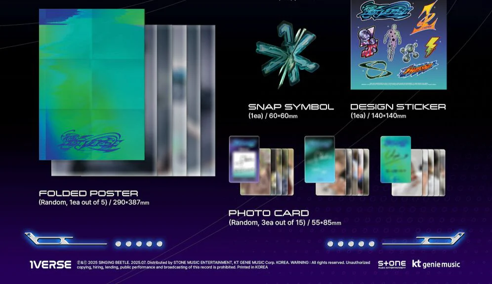 1VERSE - THE 1ST VERSE (OFFICIAL NOLAE FANCALL) + NOLAE PHOTOCARD - Image 9