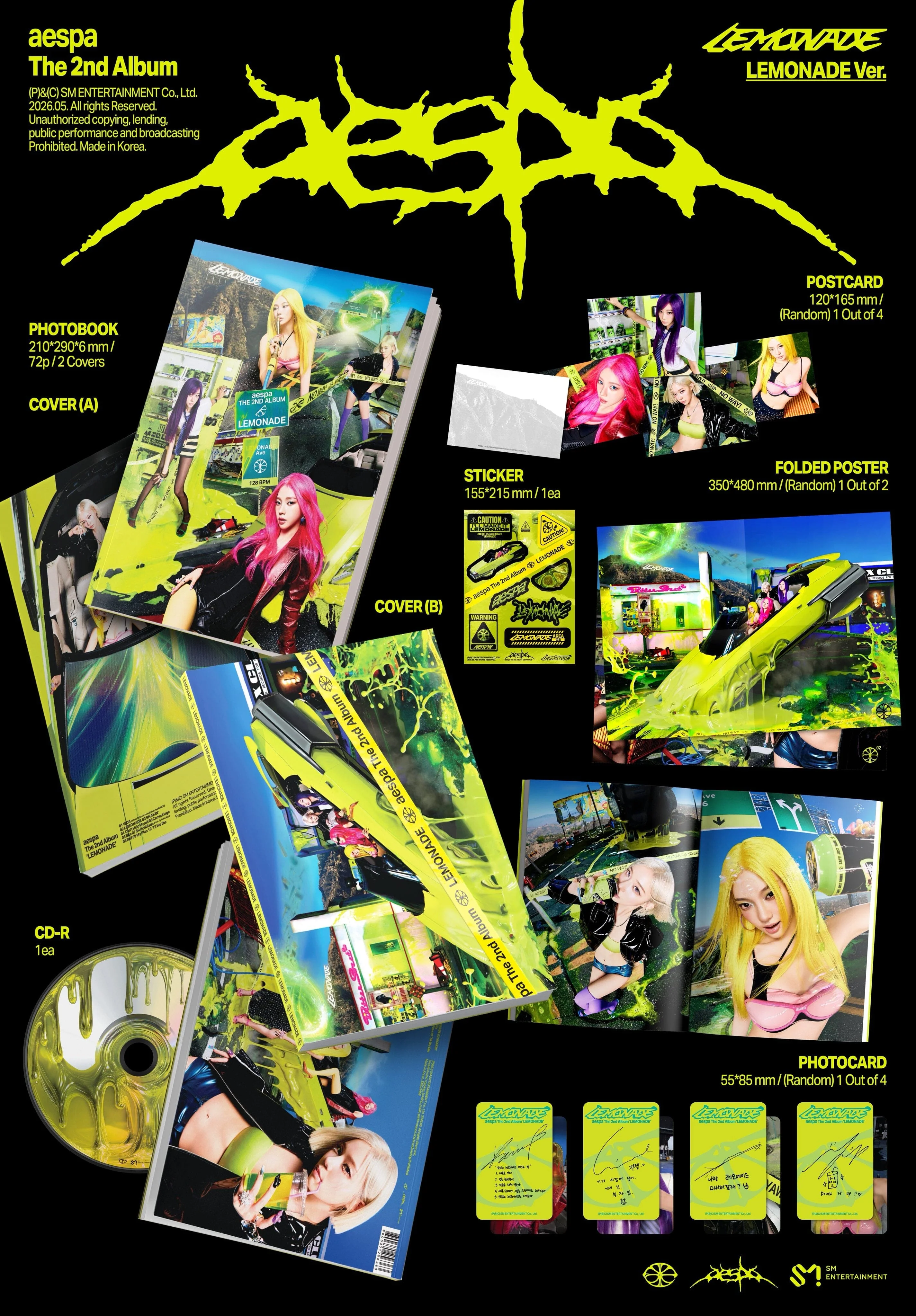 AESPA - LEMONADE (LEMONADE VER.) - Image 2
