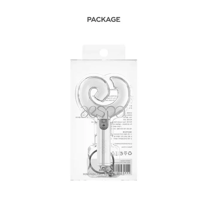AESPA - OFFICIAL MINI FANLIGHT KEYRING VER.2 - Image 7