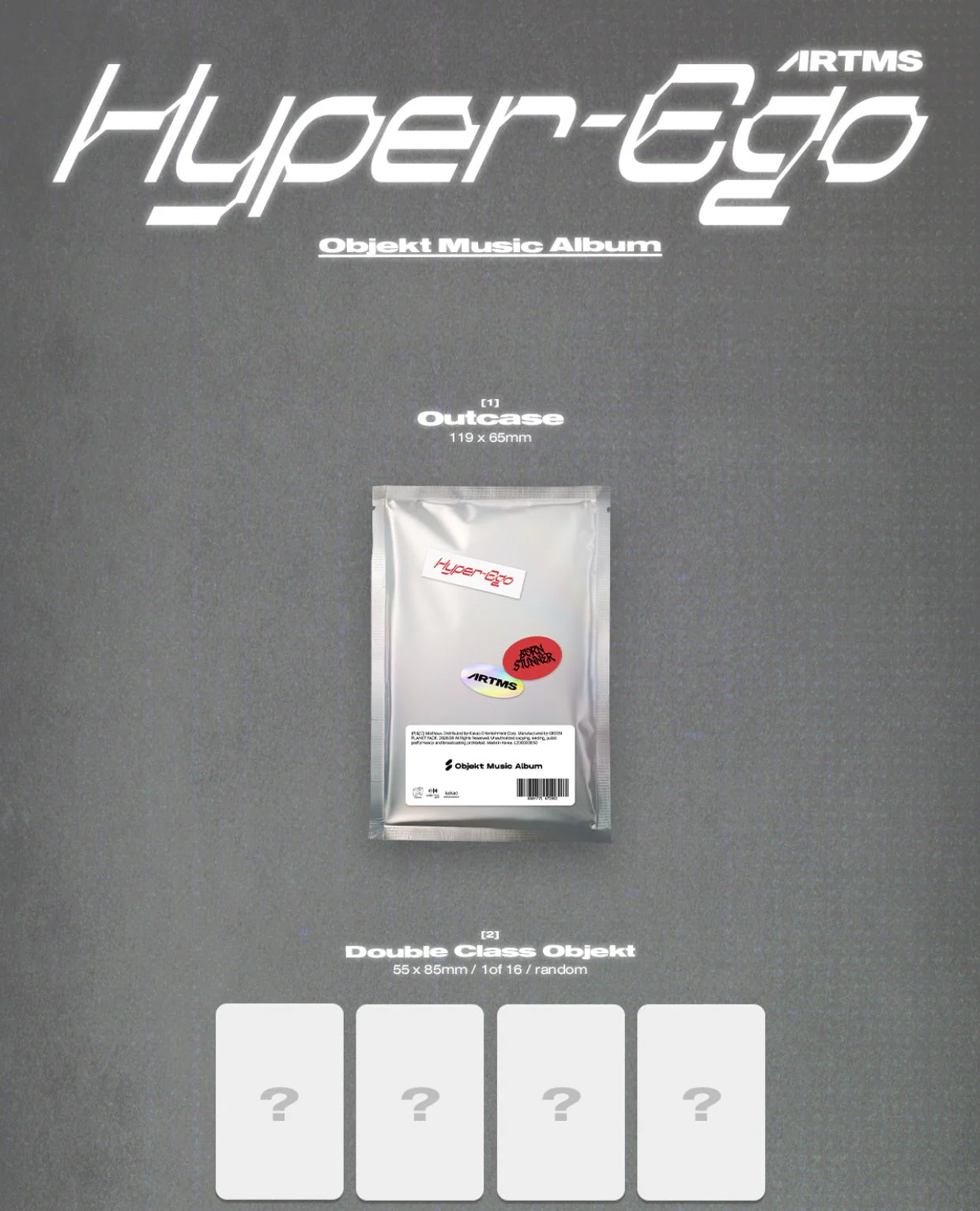 ARTMS - HYPER-EGO (OBJEKT MUSIC ALBUM) - Image 2