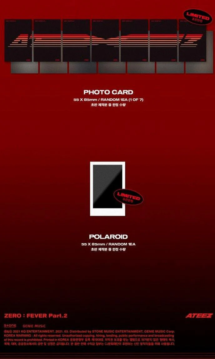 ATEEZ - [ZERO : FEVER Part.2] (6th Mini Album) - Image 6