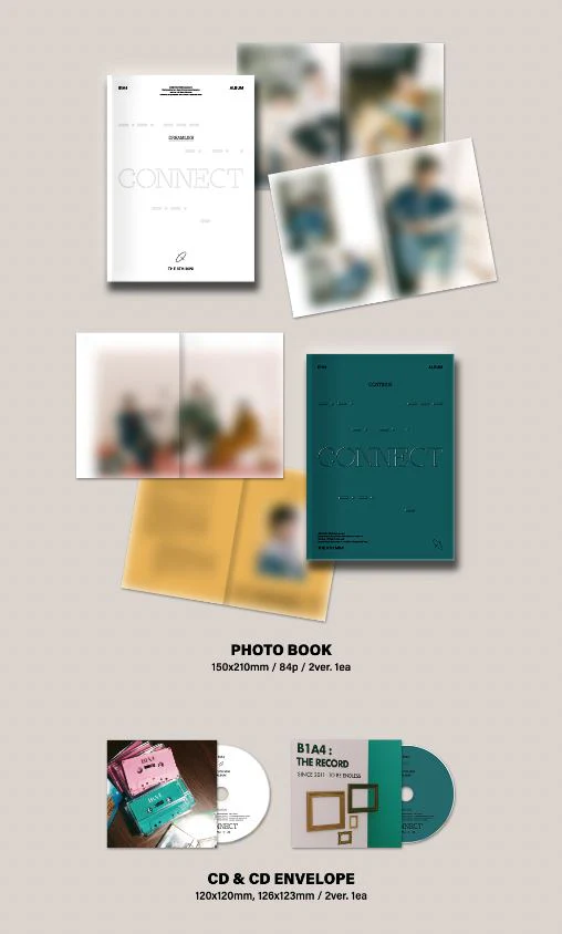 B1A4 - CONNECT (THE 8TH MINI ALBUM) - Image 2