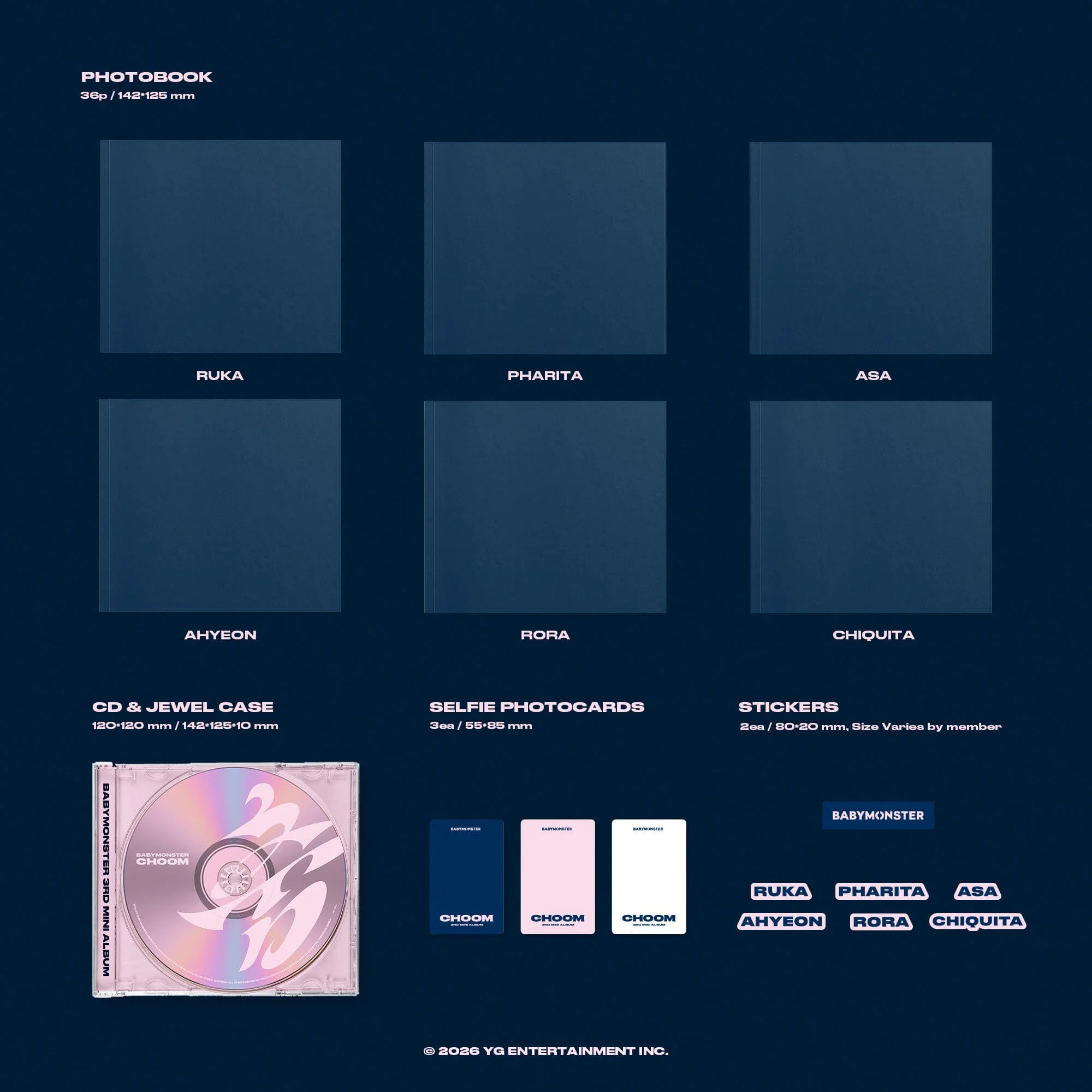 BABYMONSTER - CHOOM (JEWEL VER.) - Image 3