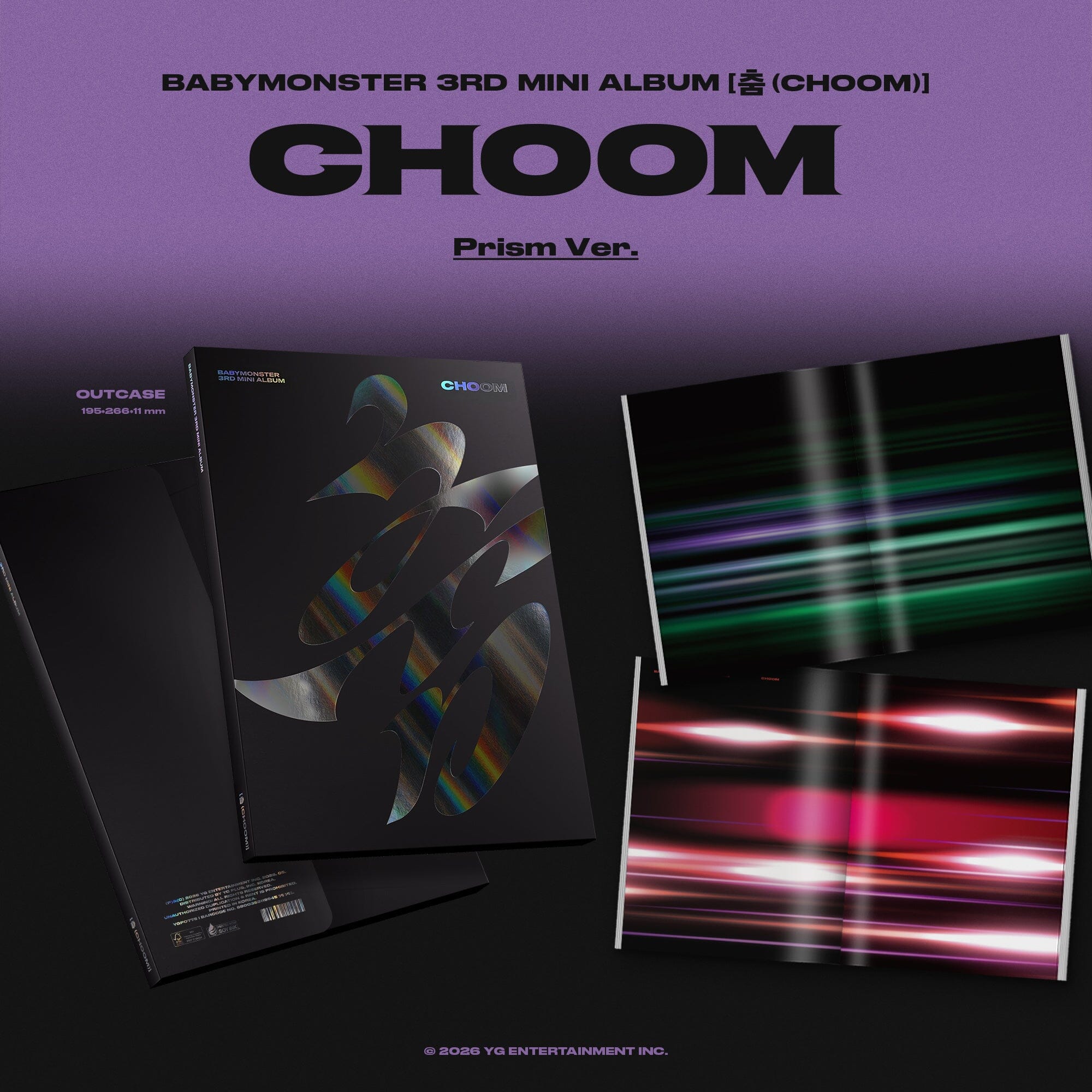 BABYMONSTER - CHOOM SET + (JEWEL VER.) SET + EARLY-BIRD Weverse Gift - Image 7