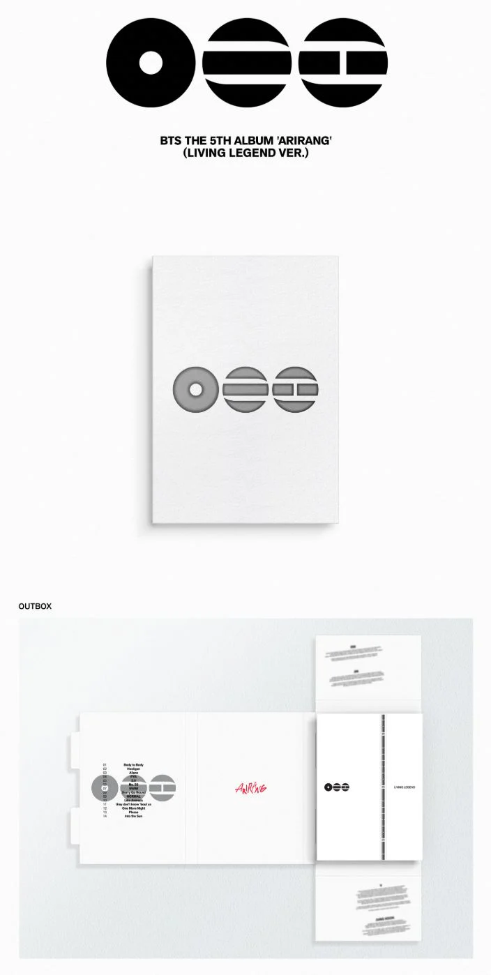 BTS - ARIRANG (LIVING LEGEND VER.) + Musickorea Lucky Draw Gift - Image 3