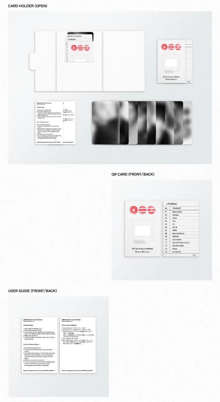 BTS - ARIRANG (WEVERSE ALBUMS VER.) + Weverse Gift - Image 4
