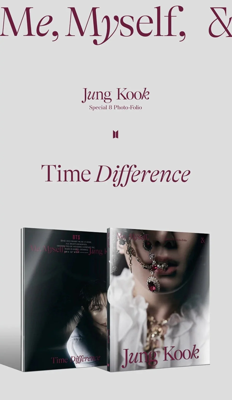 BTS - Special 8 Photo-Folio Me, Myself, and Jungkook 'Time Difference' - Image 2