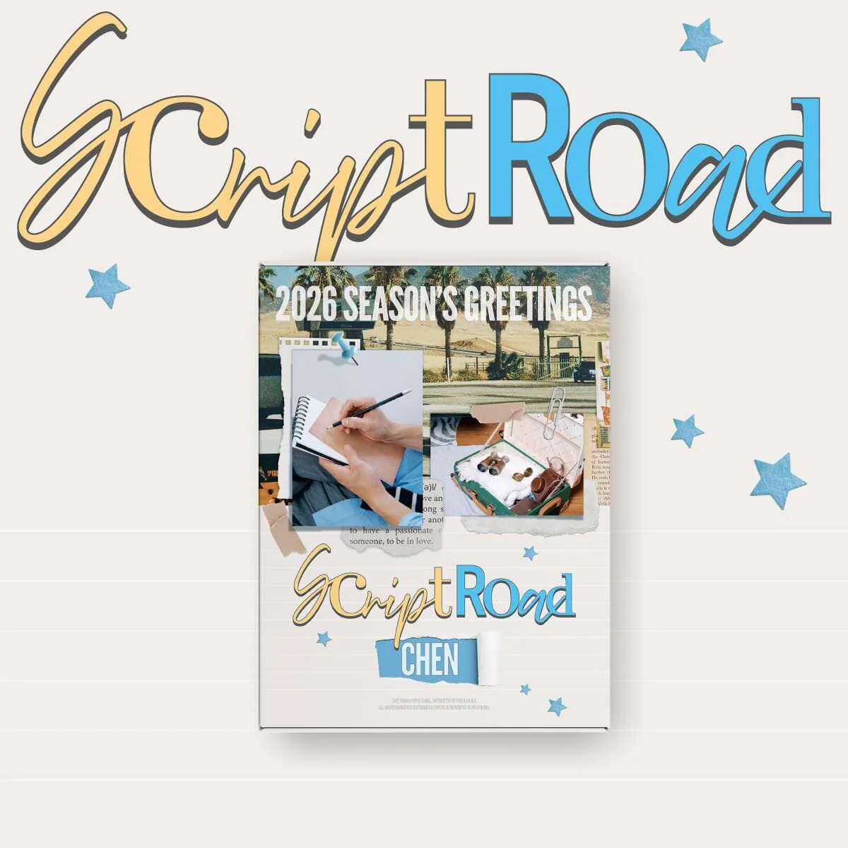 CHEN (EXO) - 2026 SEASON'S GREETINGS (SCRIPT ROAD) + Extra Photocard