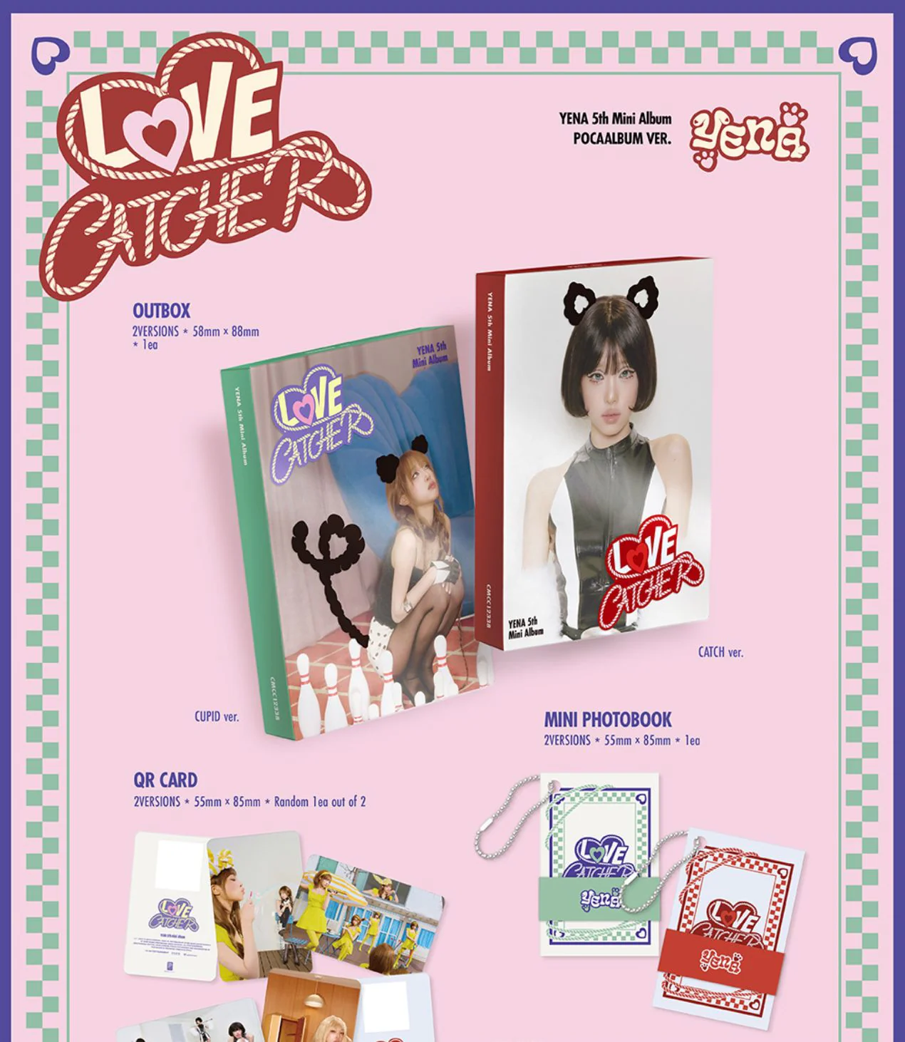 CHOI YENA - LOVE CATCHER (POCA ALBUM VER.) - Image 2