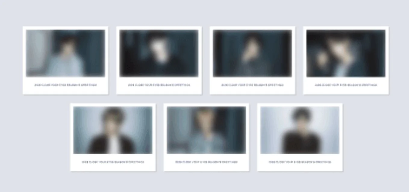 CLOSE YOUR EYES - 2026 SEASON'S GREETINGS + Weverse Gift - Image 2