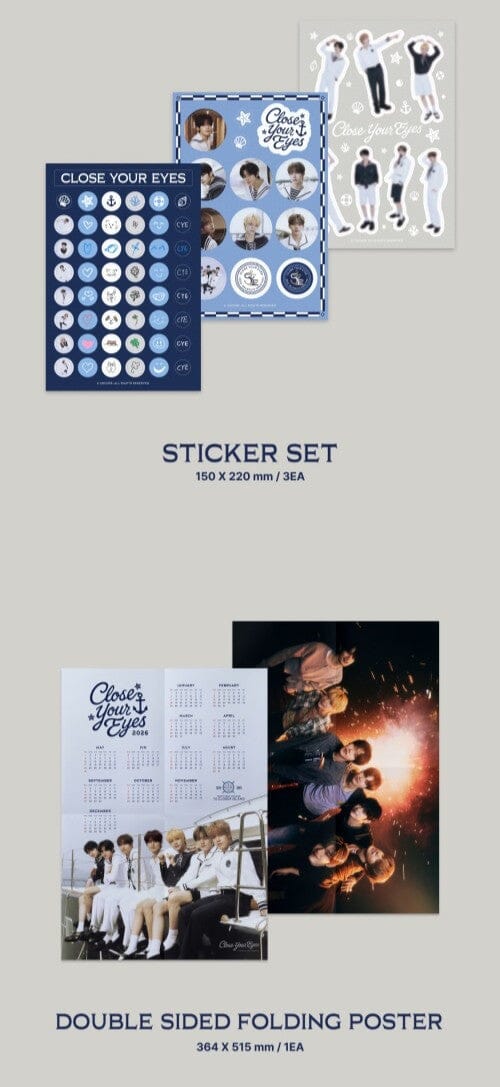 CLOSE YOUR EYES - 2026 SEASON'S GREETINGS + Weverse Gift - Image 6