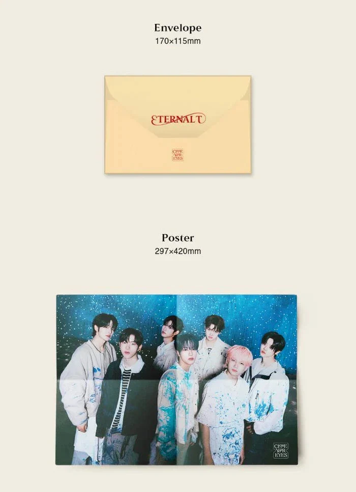 CLOSE YOUR EYES - ETERNALT (PHOTOBOOK VER.) + BDM Photocard - Image 7