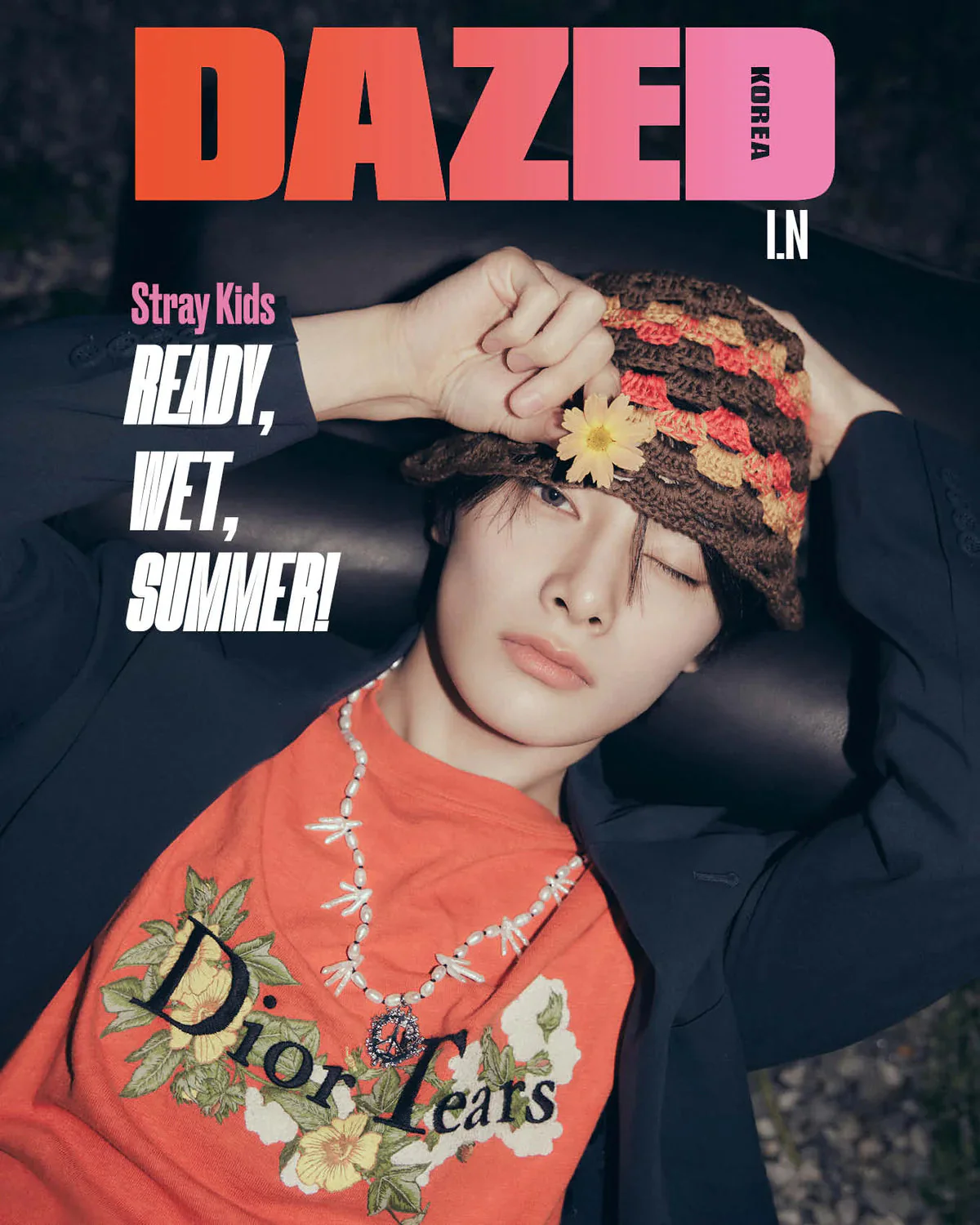 STRAY KIDS (Lee Know, Seungmin, I.N) - DAZED MAGAZINE (2023 July Issue) - Image 3