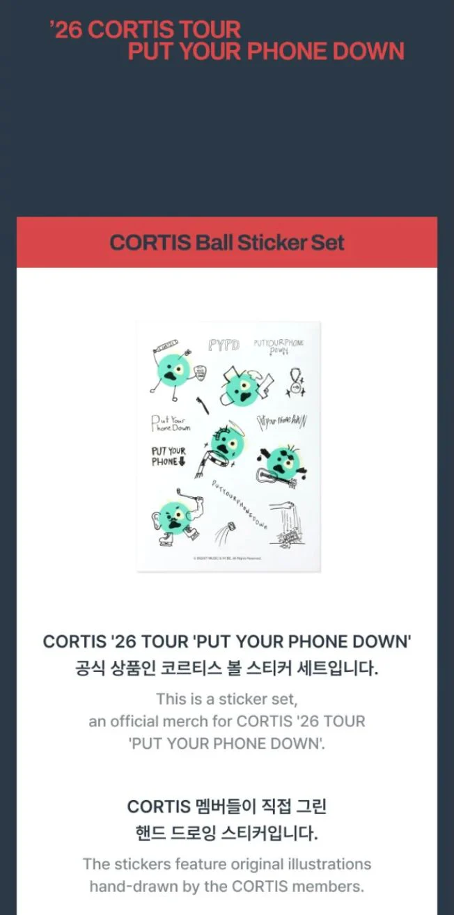 CORTIS - '26 CORTIS TOUR : PUT YOUR PHONE DOWN MD - Image 24