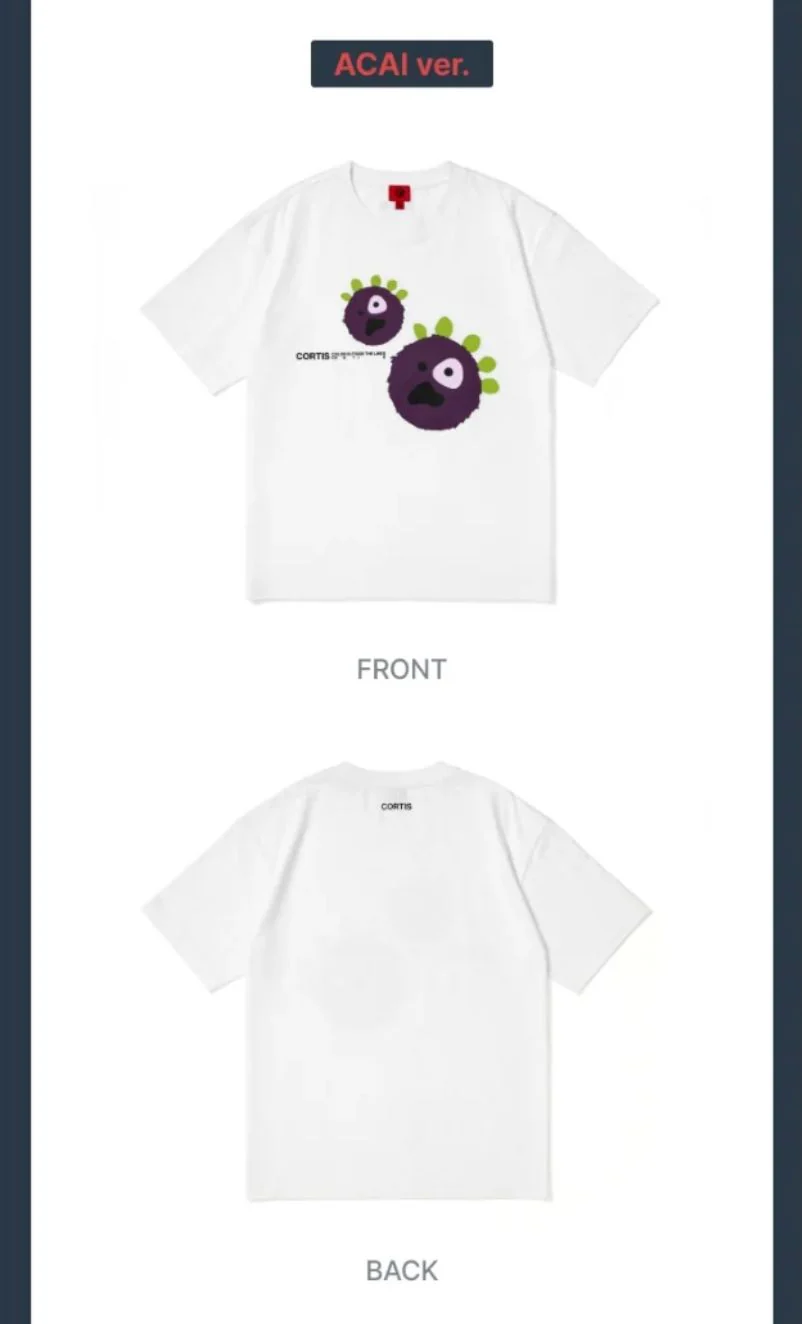 CORTIS - CORTIS BALL T-SHIRT ('26 CORTIS TOUR : PUT YOUR PHONE DOWN MD) - Image 6