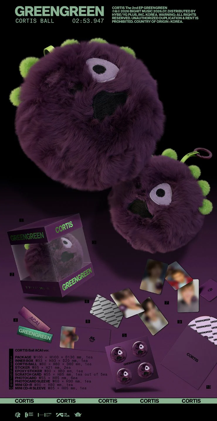 CORTIS - GREENGREEN (CORTIS BALL VER.) - Image 4