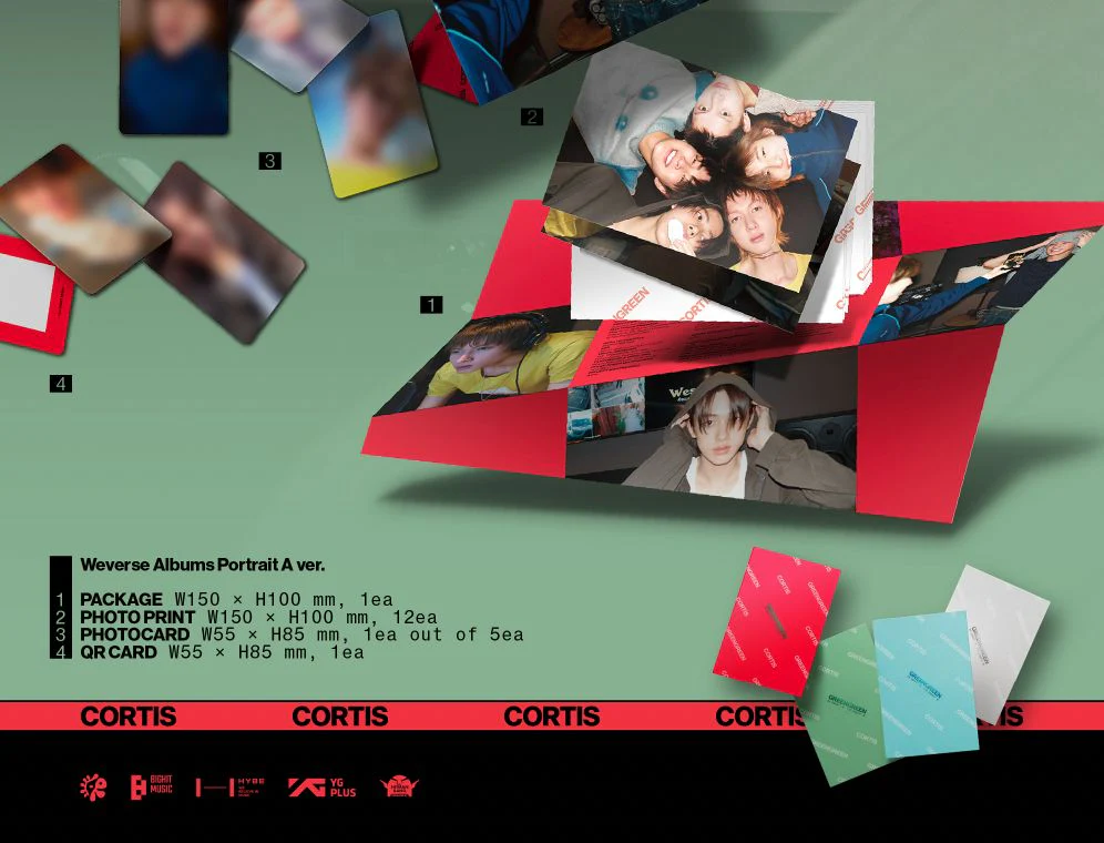 CORTIS - GREENGREEN (WEVERSE ALBUMS VER.) + Apple Music Gift - Image 4