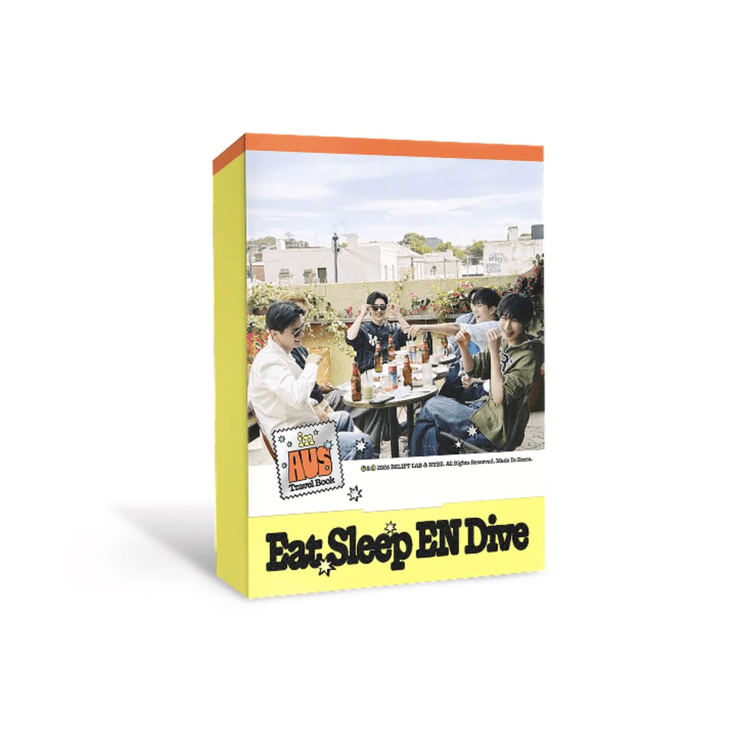 ENHYPEN - EAT SLEEP EN DIVE IN AUS (TRAVEL BOOK)