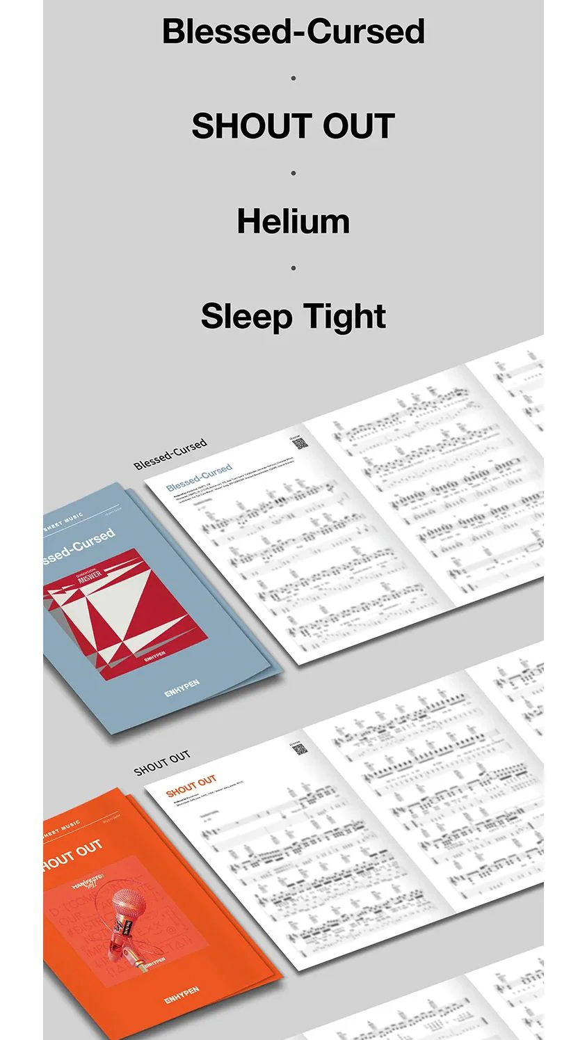 ENHYPEN - GUITAR SHEET MUSIC : ENHYPEN (PACKAGE) - Image 6