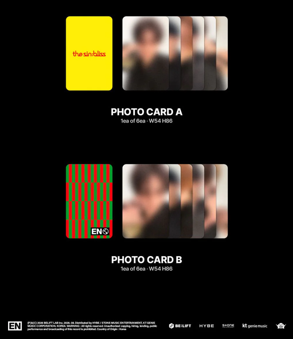 ENHYPEN - THE SIN: BLISS (SET) + Weverse Gift - Image 13