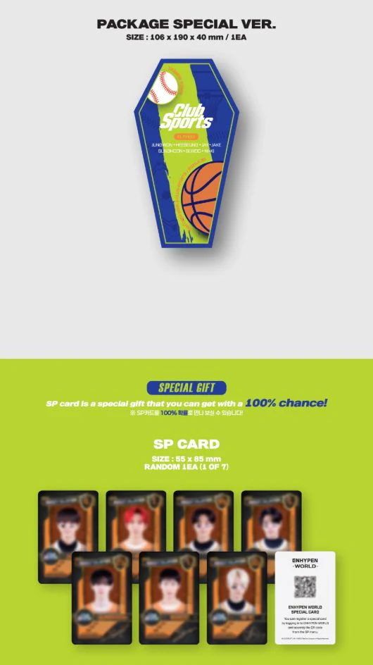 ENHYPEN - WORLD COUPON CARD COLLECTION (CLUB SPORTS VER.) - Image 6