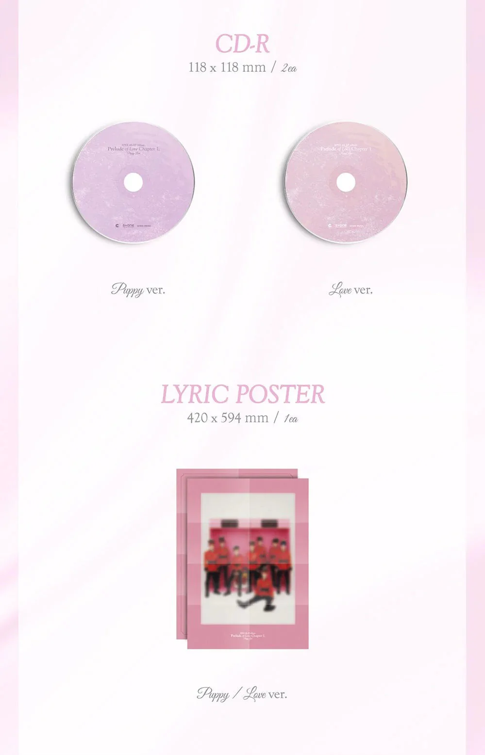 EPEX - PUPPY LOVE PRELUDE OF LOVE CHAPTER 1 (4TH EP ALBUM) - Image 4