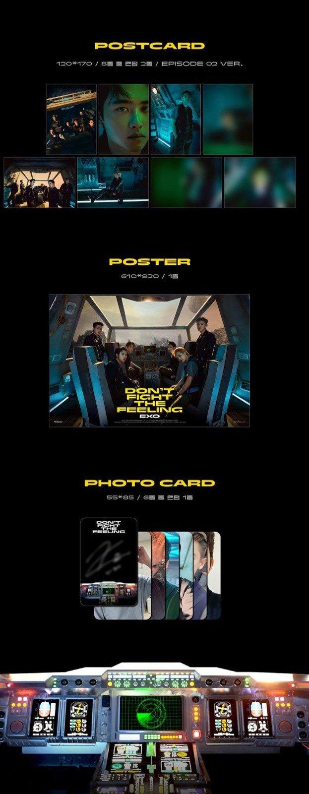 EXO - DON'T FIGHT THE FEELING (Special Album) - Image 9