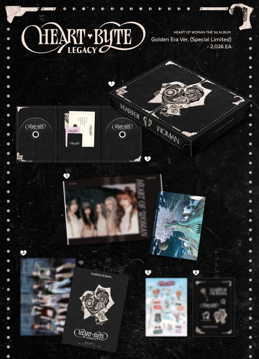 HEART OF WOMAN - HEART BYTE : LEGACY (GOLDEN ERA VER.) - Image 5