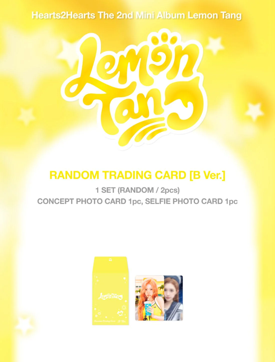 HEARTS2HEARTS - RANDOM TRADING CARD (LEMON TANG) - Image 6