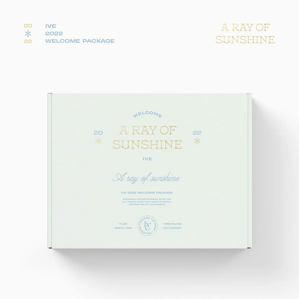IVE - 2022 WELCOME PACKAGE "A RAY OF SUNSHINE"