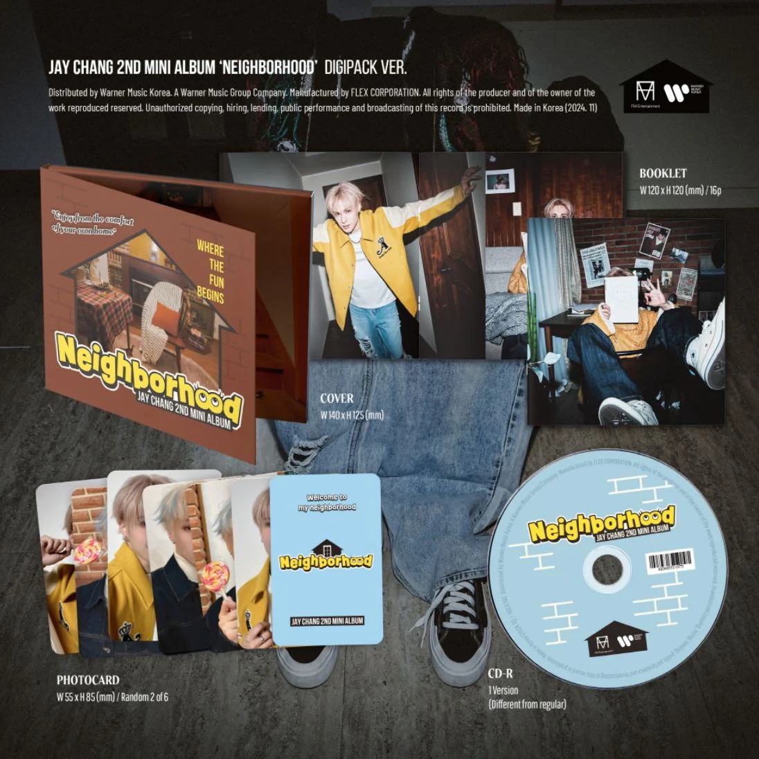 JAY CHANG - NEIGHBORHOOD (DIGIPACK VER.) - Image 2