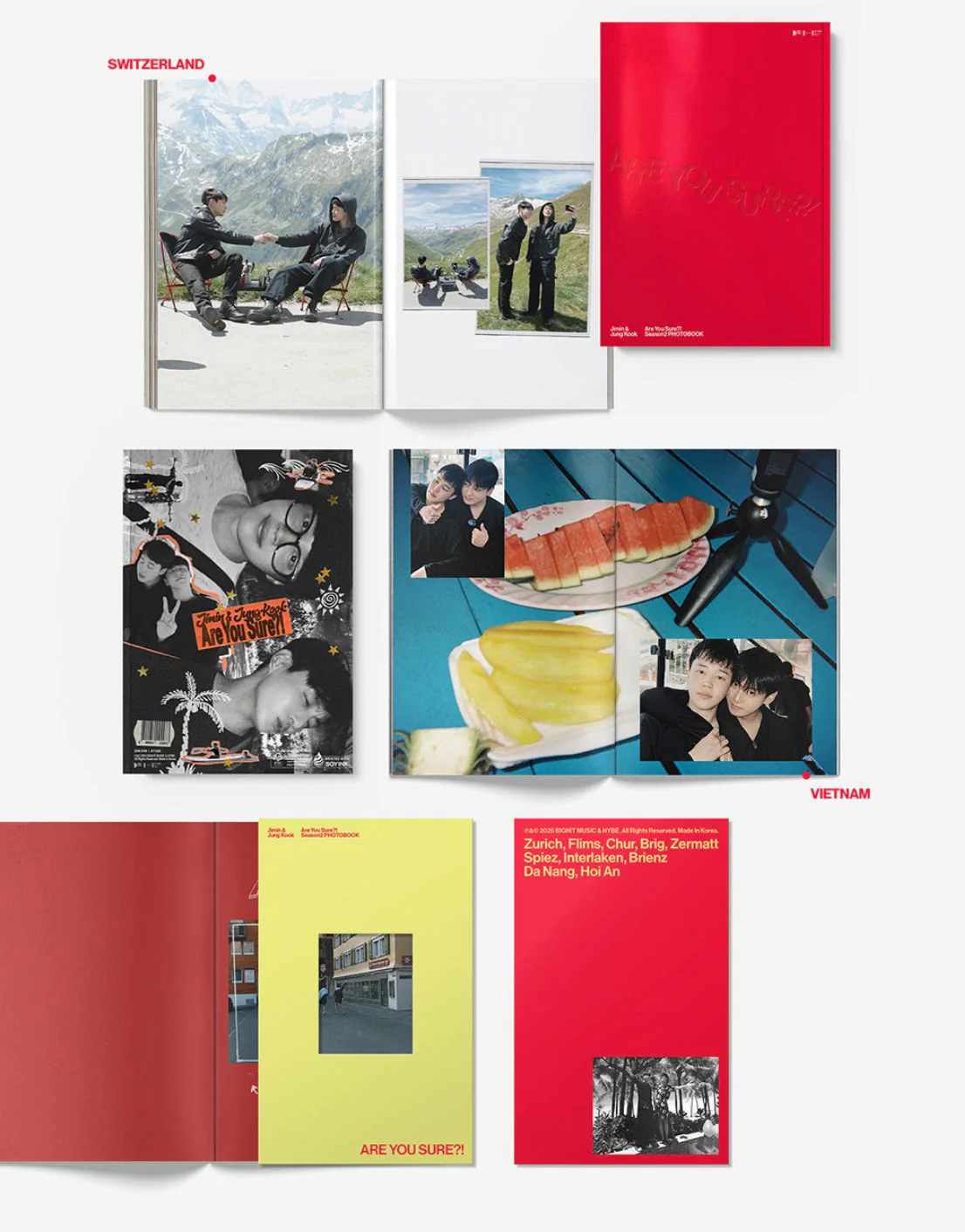 JIMIN X JUNGKOOK (BTS) - ARE YOU SURE?! SEASON2 (PHOTOBOOK) - Image 4