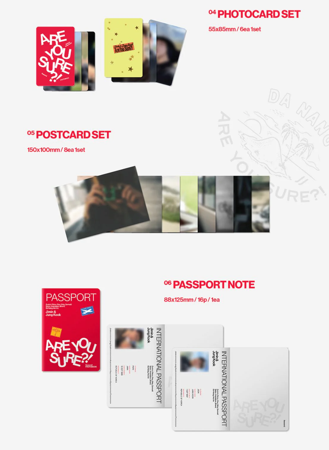 JIMIN X JUNGKOOK (BTS) - ARE YOU SURE?! SEASON2 (PHOTOBOOK) - Image 6