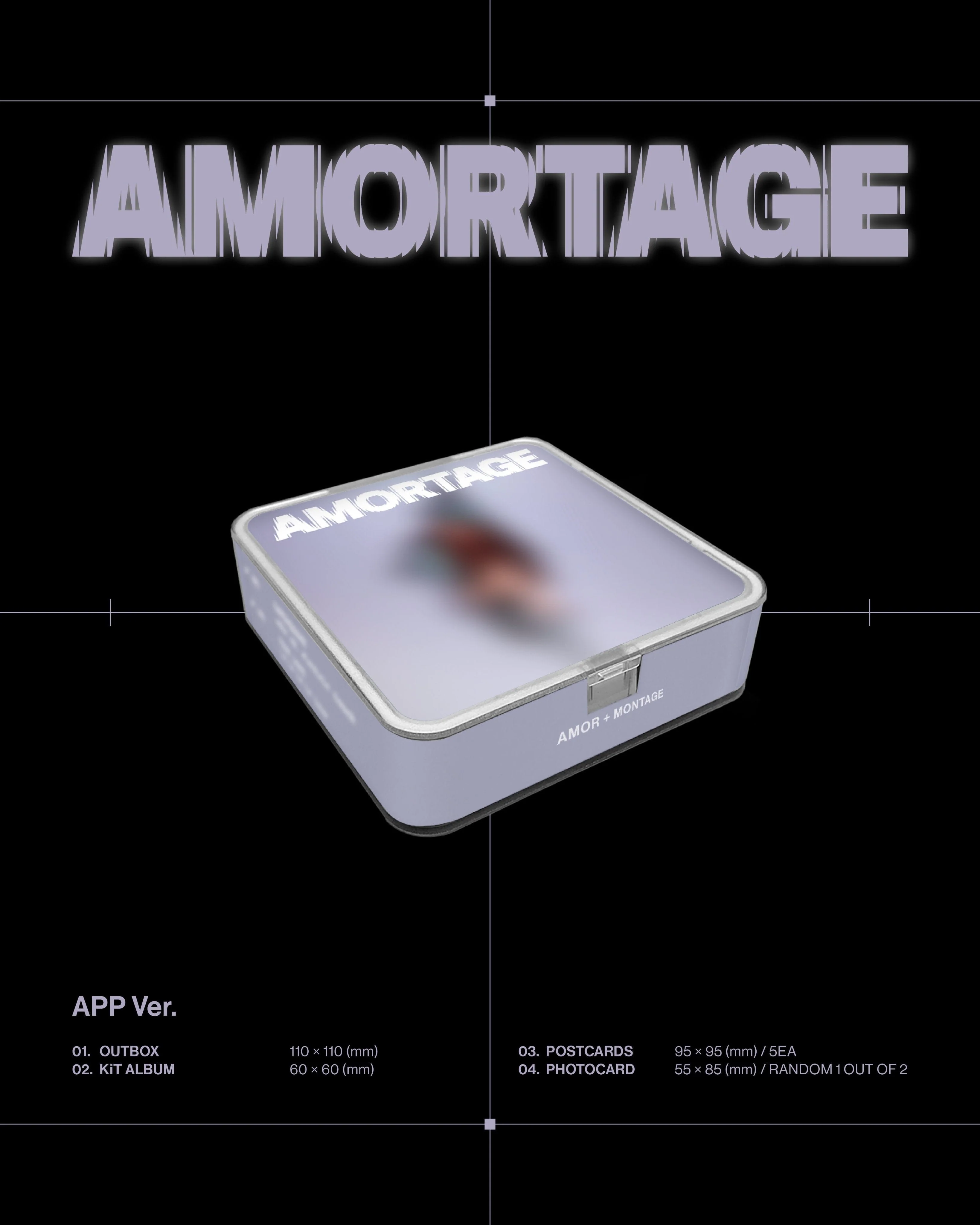 JISOO (BLACKPINK) - AMORTAGE (APP VER.) - Image 2