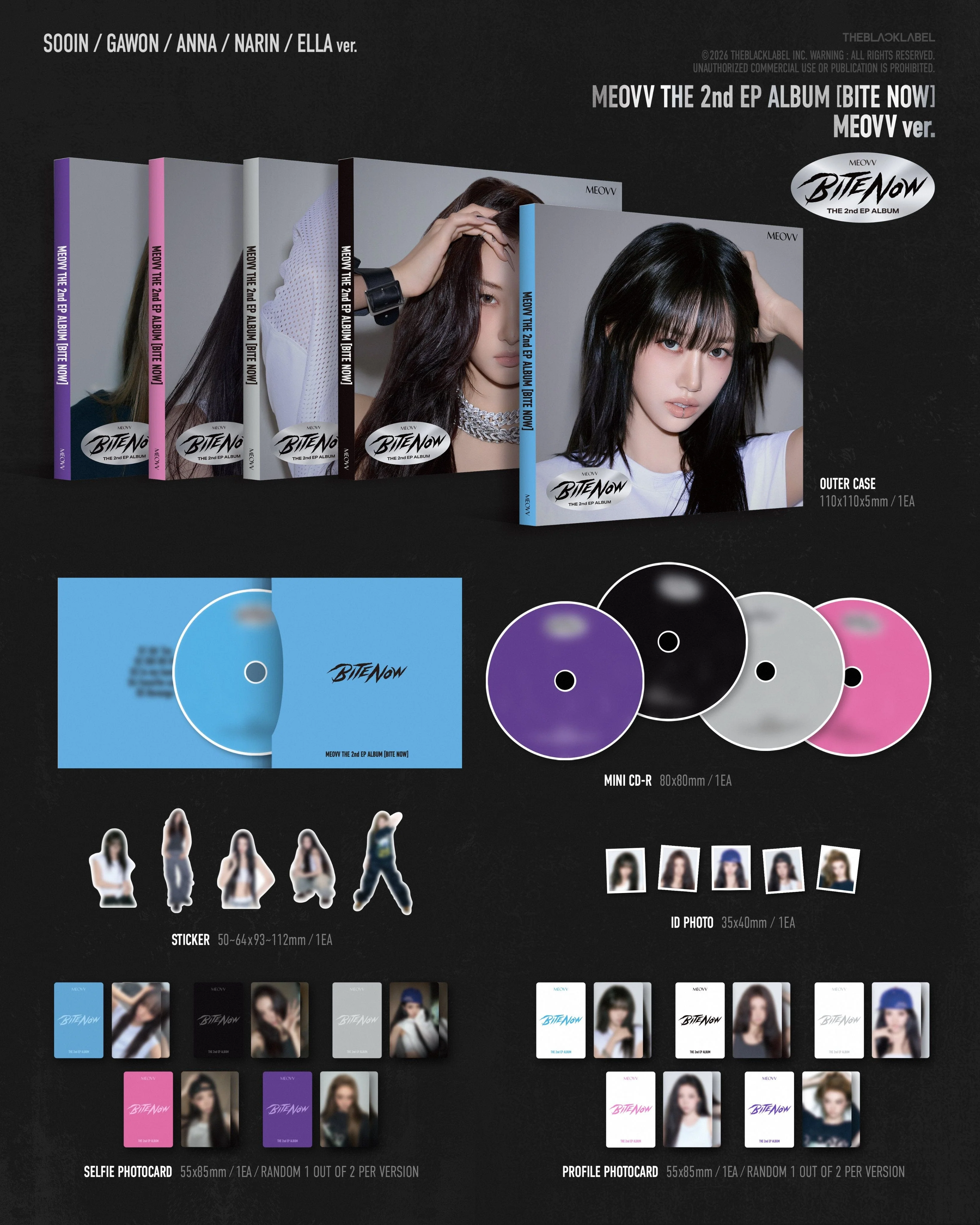 MEOVV - BITE NOW (MEOVV VER.) + YG Gift - Image 3