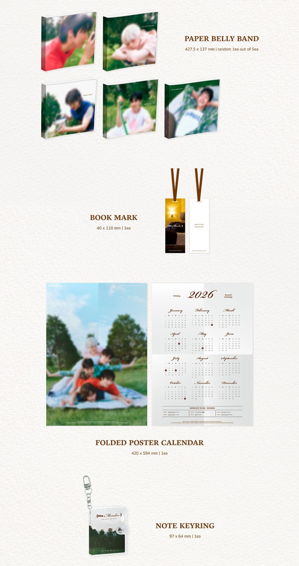 N.FLYING - 2026 SEASON'S GREETINGS + POB SOUNDWAVE PHOTOCARD - Image 6