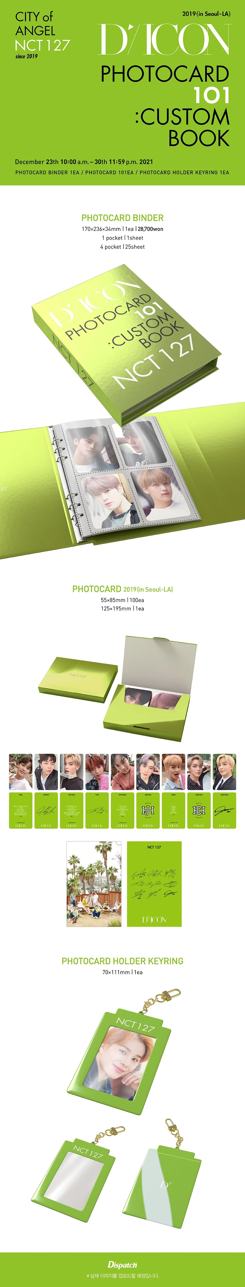 NCT 127 - D'ICON Photocard 101: Custom Book - Image 2