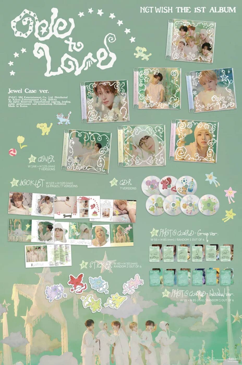 NCT WISH - ODE TO LOVE (JEWEL CASE VER.) - Image 2