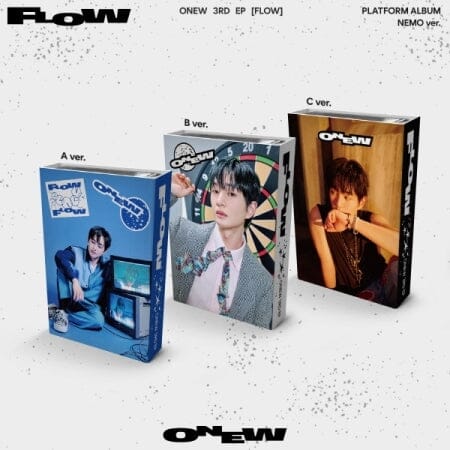 ONEW (SHINEE) - FLOW (3RD FULL ALBUM) PLATFORM ALBUM NEMO VER.