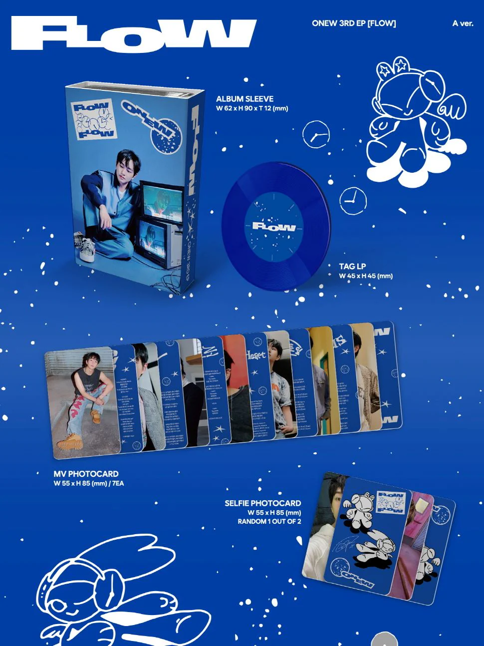 ONEW (SHINEE) - FLOW (3RD FULL ALBUM) PLATFORM ALBUM NEMO VER. - Image 2
