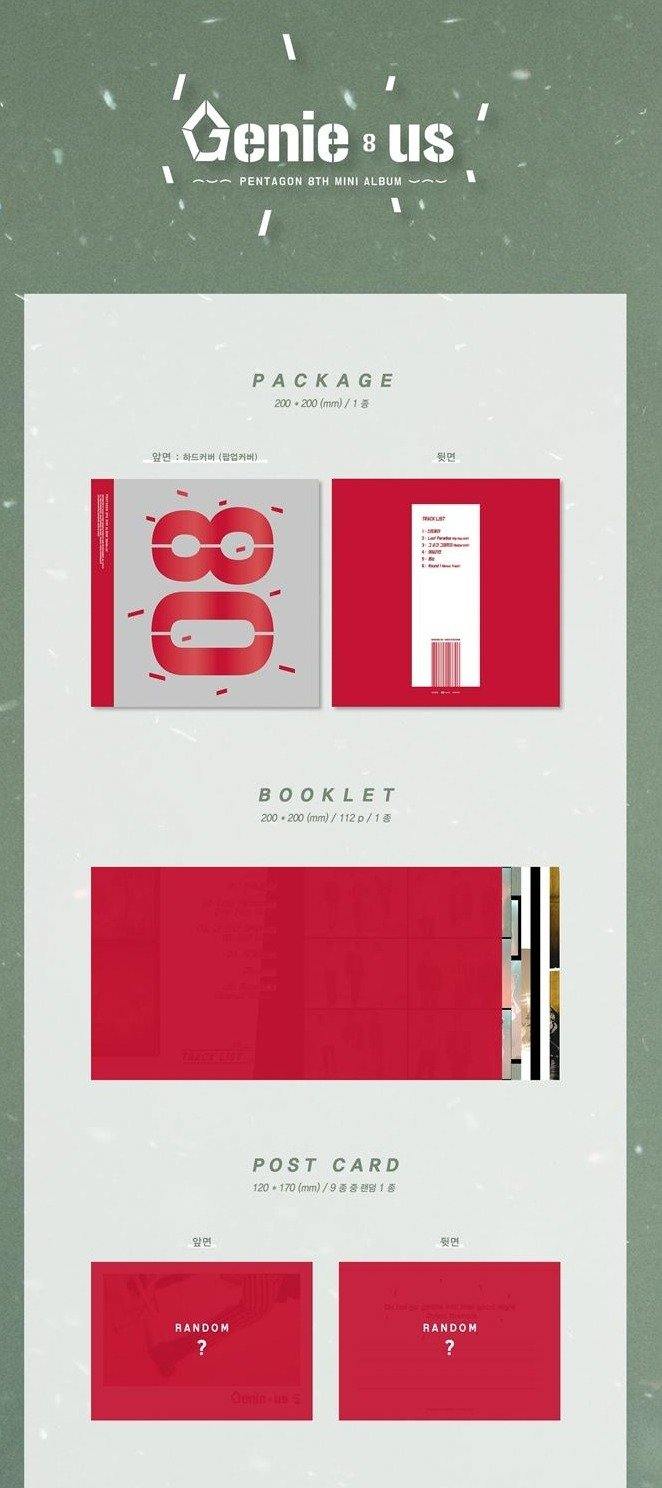 PENTAGON - 8th Mini [GENIE:US] - Image 2