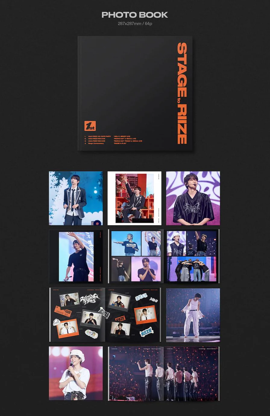RIIZE - 1ST STAGE TO RIIZE (BLU-RAY + DIGITAL CODE SET) - Image 4