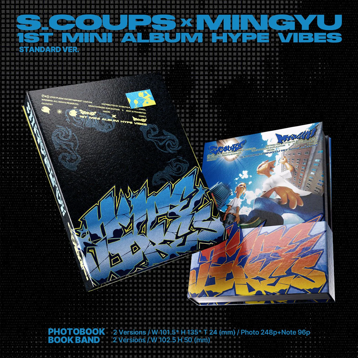 S.COUPS X MINGYU (SEVENTEEN) - HYPE VIBES (STANDARD VER.) + Weverse Lucky Draw Gift - Image 3