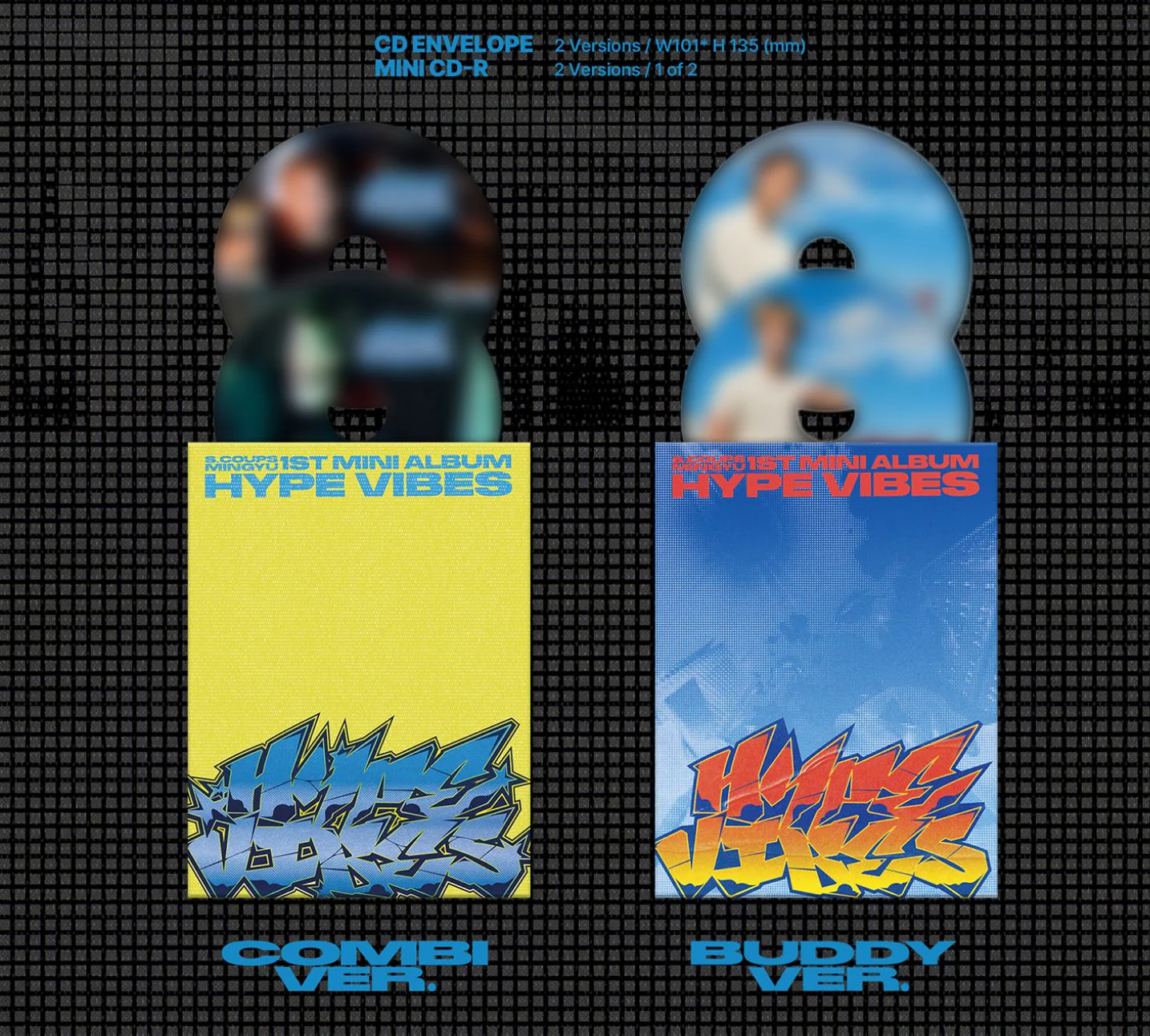 S.COUPS X MINGYU (SEVENTEEN) - HYPE VIBES (STANDARD VER.) + Weverse Lucky Draw Gift - Image 6