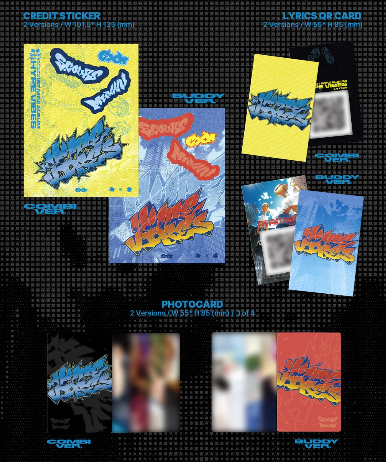 S.COUPS X MINGYU (SEVENTEEN) - HYPE VIBES (STANDARD VER.) + Weverse Lucky Draw Gift - Image 7