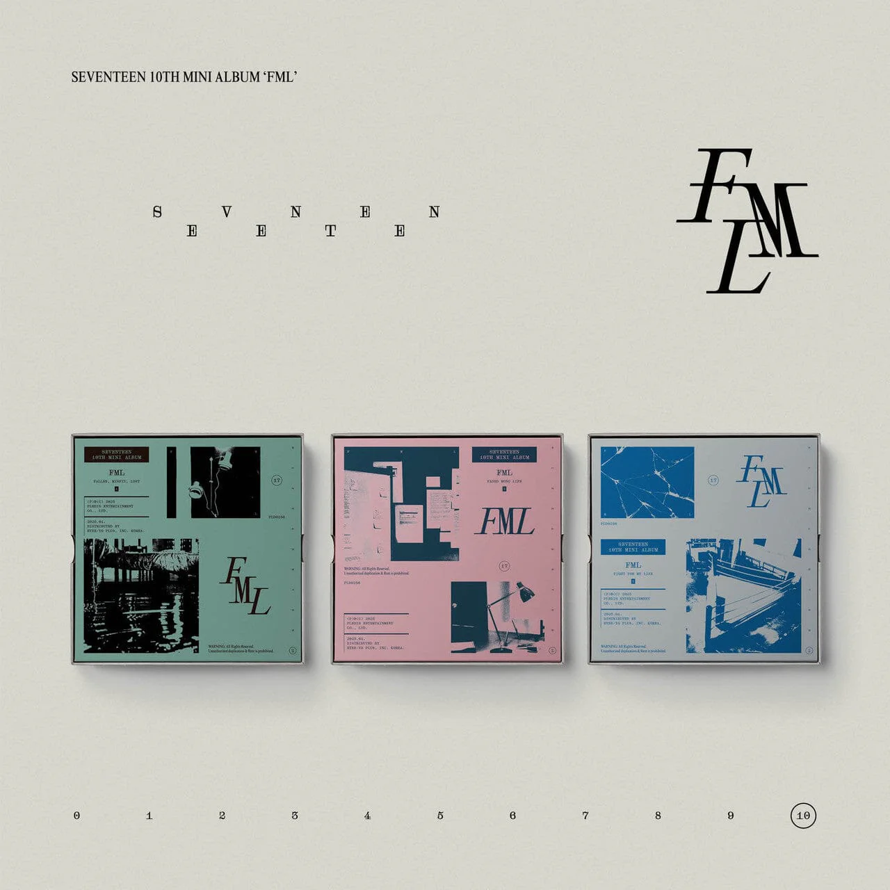 SEVENTEEN - 'FML' (10th Mini Album) Photobook Ver.