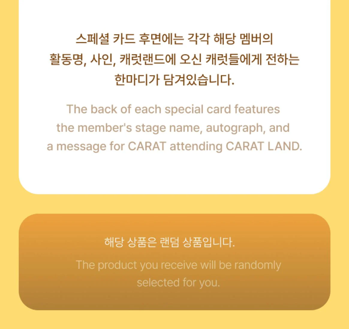 SEVENTEEN - TRADING CARD SET (2026 SVT 10TH FAN MEETING 'SEVENTEEN in CARAT LAND') - Image 7