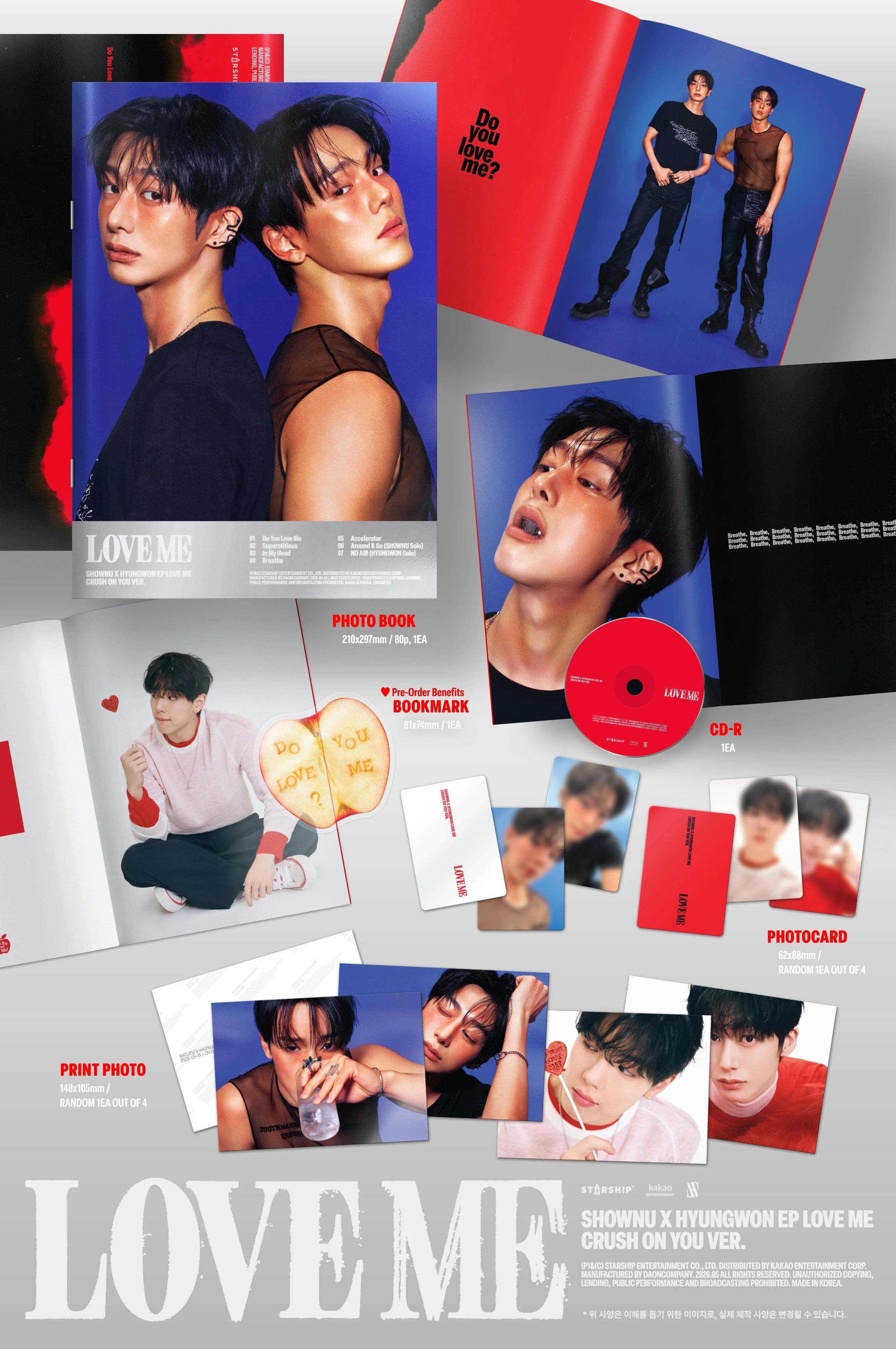 SHOWNU X HYUNGWON (MONSTA X) - LOVE ME - Image 6