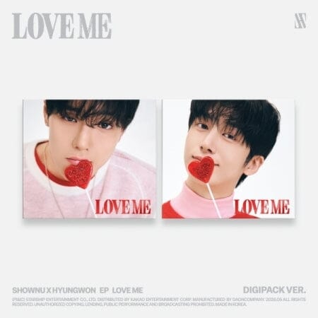 SHOWNU X HYUNGWON (MONSTA X) - LOVE ME (DIGIPACK VER.)